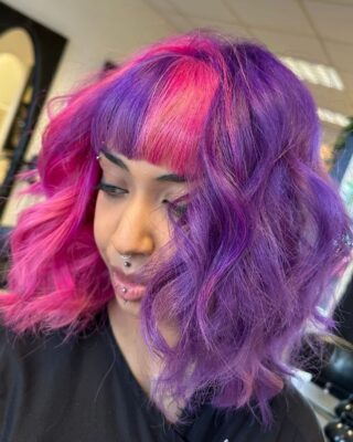 When you can't pick one colour .....why not have two ? 💜🩷

Colour by Dan
Using @pulpriot.uk